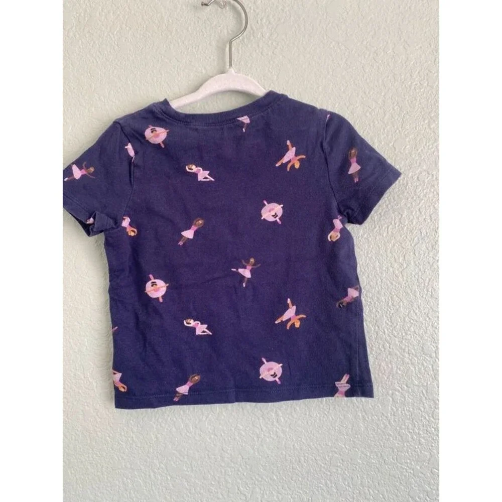 Old Navy Ballerina Print Tee | 2T | 100% Cotton